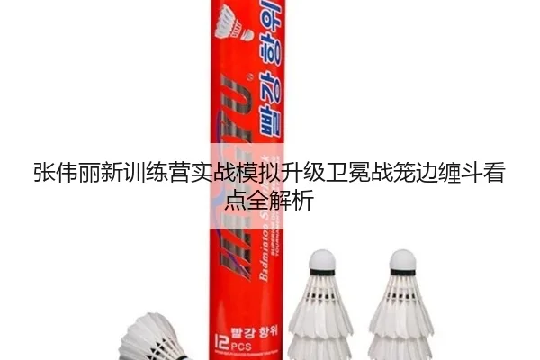 张伟丽新训练营实战模拟升级卫冕战笼边缠斗看点全解析 | Kaiyun